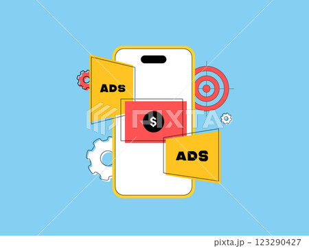 Mobile banner ads enhance mobile-first advertising by using device targeting for personalized digital banner ad. Mobile targeted advertising improves engagement and optimizes ad reach across platforms Mobile banner ads enhance mobile-first advertising by using device targeting for personalized digital banner ad. Mobile targeted advertising improves engagement and optimizes ad reach across platforms 123290427