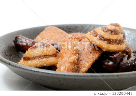 かりんとう, 和, ザラメ, 和菓子, お菓子, 和風, 食べ物, おやつ, お茶菓子, 甘い,菓子 123290445