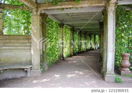 Enchanted Garden Pergola A Passage Through Time Enchanted Garden Pergola A Passage Through Time 123290635