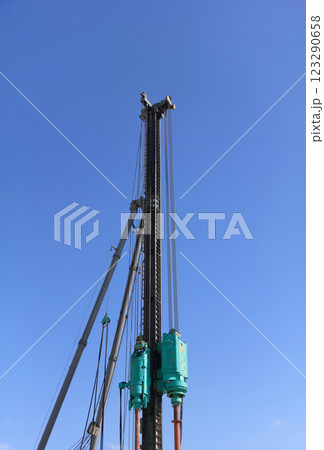 建設機械、杭打機 123290658
