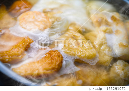 あつあつのおでん あつあつのおでん 123291972