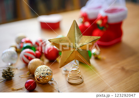 クリスマスの飾りつけ雑貨 クリスマスの飾りつけ雑貨 123292047