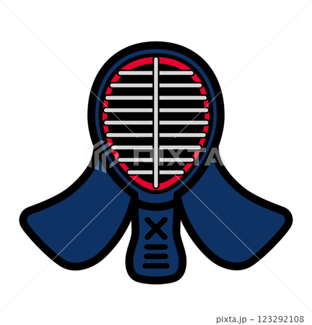 剣道のアイコン 123292108