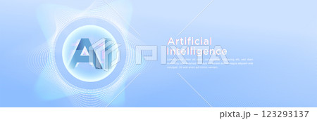 The concept of AI artificial intelligence technology background 123293137