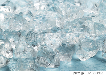 氷 イメージ　ガラス氷 123293963