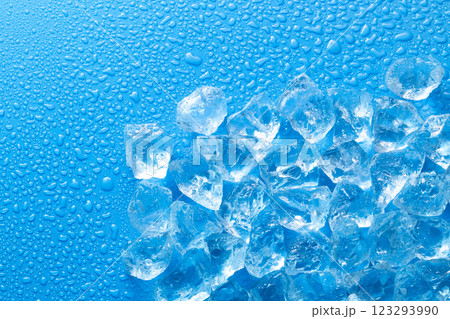 氷 イメージ ガラス氷 氷 イメージ ガラス氷 123293990