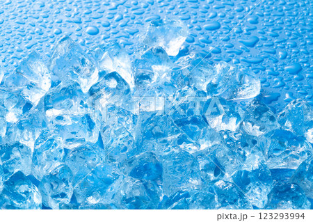 氷 イメージ　ガラス氷 123293994