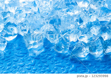 氷 イメージ ガラス氷 氷 イメージ ガラス氷 123293998