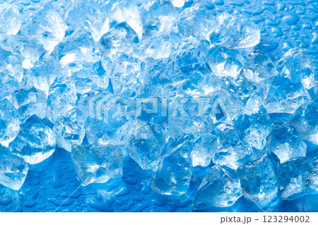 氷 イメージ　ガラス氷 123294002