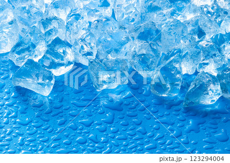 氷 イメージ　ガラス氷 123294004