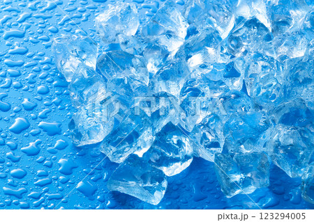 氷 イメージ　ガラス氷 123294005