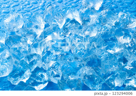 氷 イメージ ガラス氷 氷 イメージ ガラス氷 123294006