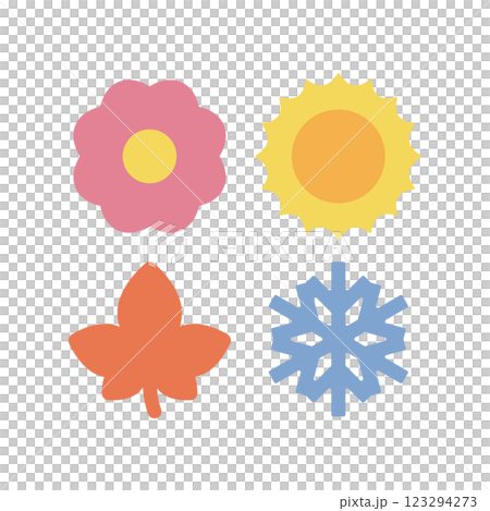 四個季節的主題 123294273