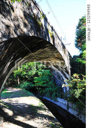 三岐鉄道・ねじり橋 三岐鉄道・ねじり橋 123294948