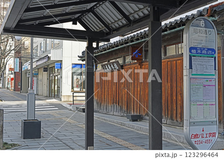 信州善光寺の表参道風景 123296464