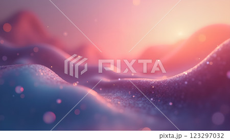 Abstract image featuring pastel pink and blue fluids blending smoothly. A dreamy and soft texture creating a gentle gradient with a bokeh effect. Abstract image featuring pastel pink and blue fluids blending smoothly. A dreamy and soft texture creating a gentle gradient with a bokeh effect. 123297032