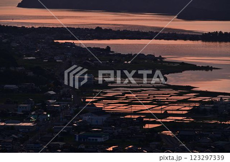 大内峠からの景色 123297339