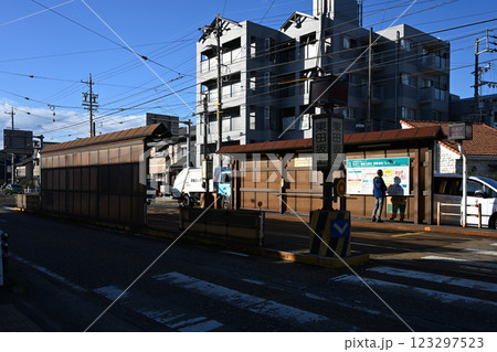豊橋鉄道市内線の駅 123297523