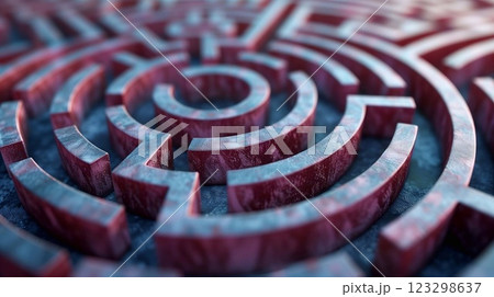 Colorful maze tasks boost preschoolers problem solving skills through fun activities 123298637