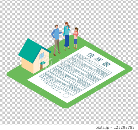 居留卡和人民 居留卡和人民 123298785