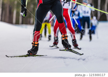 legs male athlete cross-country skate skiing legs male athlete cross-country skate skiing 123300117