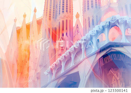 世界遺産 サグラダ・ファミリア 世界遺産 サグラダ・ファミリア 123300141