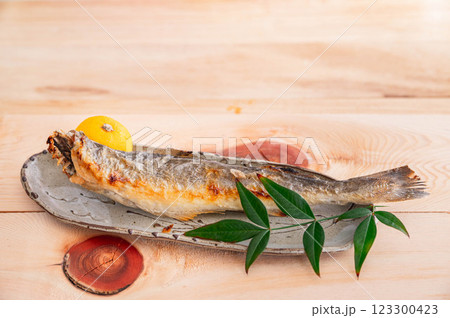 焼魚 コマイ 焼魚 コマイ 123300423