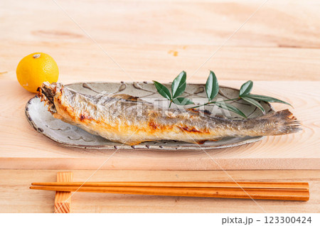 焼魚 コマイ 焼魚 コマイ 123300424