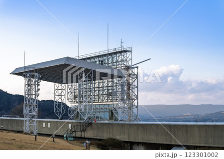 世界最大級の屋外ステージ風景(南阿蘇)(熊本県野外劇場アスペクタ) 世界最大級の屋外ステージ風景(南阿蘇)(熊本県野外劇場アスペクタ) 123301002