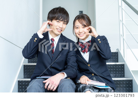 高校生のポートレート 高校生のポートレート 123301793