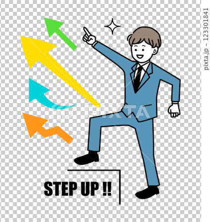 商務人士步入職場 晉升圖片素材 123301841