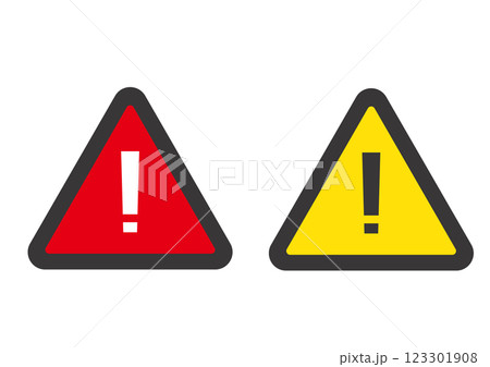 注意を促すアイコンイラスト 123301908
