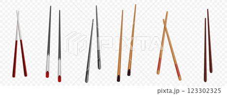 Realistic chopstick collection 123302325