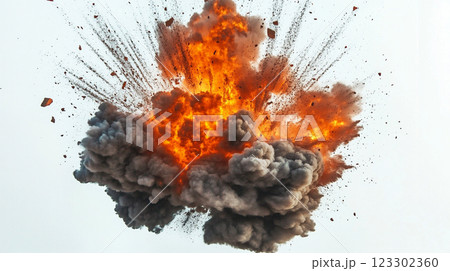 巨大な爆発のイメージ 123302360