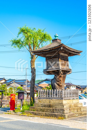 出石 おりゅう灯籠の初夏の風景1 兵庫県豊岡市 出石 おりゅう灯籠の初夏の風景1 兵庫県豊岡市 123302806