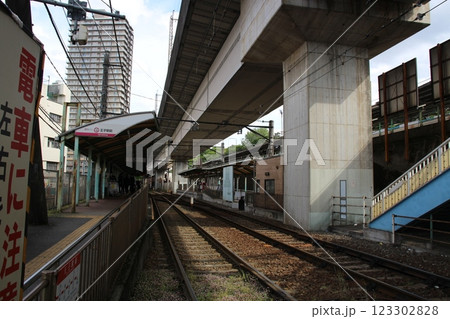 都電荒川線 王子駅 JR 都電荒川線 王子駅 JR 123302828