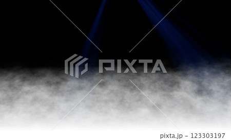 幻想的なスモークの背景テクスチャ 123303197