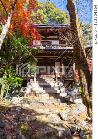 京都市　洛北上高野水車町　臨済宗大徳寺派　栖賢寺（せいけんじ）　観音堂 123304164