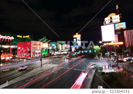 ラスベガスの夜景 ラスベガスの夜景 123304331