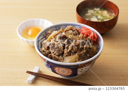 牛丼 牛丼 123304765