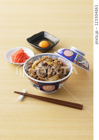 牛丼 牛丼 123304861