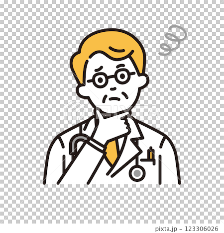 Troubled doctor 123306026