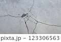 ひび割れたコンクリート Concrete 123306563