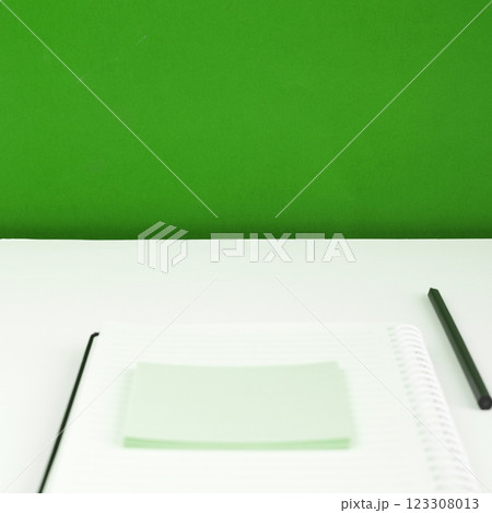 Multiple Assorted Collection Office Stationery Photo With Pens Pencils Notepads Notebook Ruler 123308013