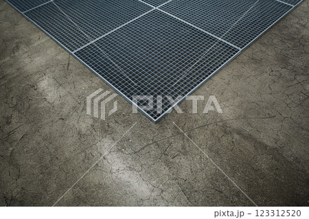 Different textures on the floor of a building Different textures on the floor of a building 123312520