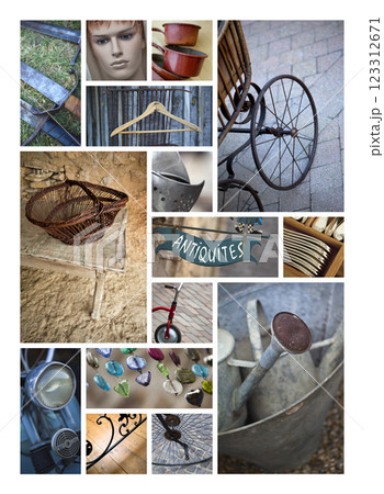 Old objects and antiques 123312671