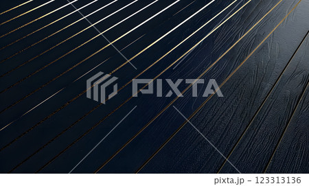 The abstract background has dark diagonal lines and stylish gold accents, projecting sophistication for various media applications. It blends elegance and chic visual appeal The abstract background has dark diagonal lines and stylish gold accents, projecting sophistication for various media applications. It blends elegance and chic visual appeal 123313136