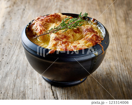 bowl of french onion soup bowl of french onion soup 123314006