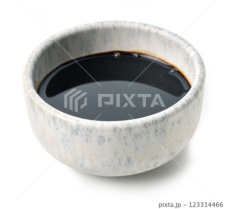 bowl of soy sauce 123314466