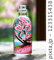 桜　ボトル　花世界 123315438